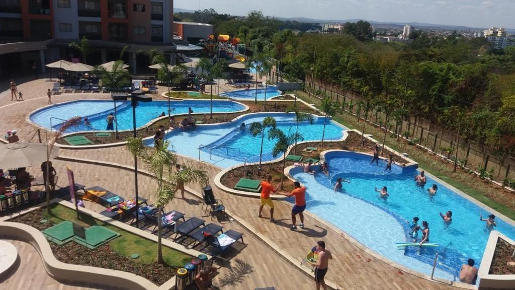 Caldas Novas Prive Alta Vista Thermas Resort - Sensacional! Apto Suite Luxo 02 Quartos Ate 06 Pessoas - Incrivel! エクステリア 写真