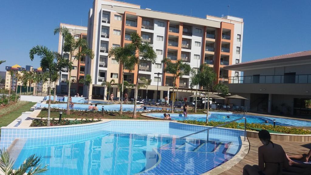 Caldas Novas Prive Alta Vista Thermas Resort - Sensacional! Apto Suite Luxo 02 Quartos Ate 06 Pessoas - Incrivel! エクステリア 写真