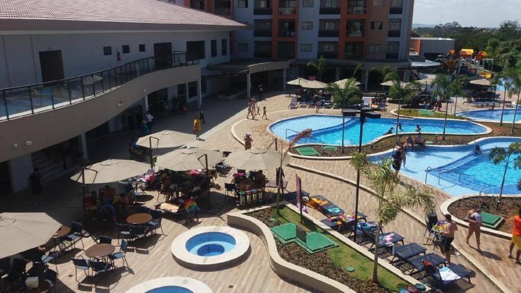 Caldas Novas Prive Alta Vista Thermas Resort - Sensacional! Apto Suite Luxo 02 Quartos Ate 06 Pessoas - Incrivel! エクステリア 写真